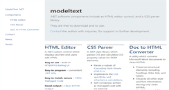 Desktop Screenshot of modeltext.com